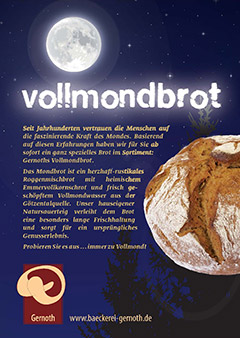 Vollmond-Brot